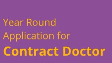 All year round recruitment for Contract Doctor