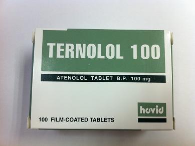 Ternolol Tablet 100mg。