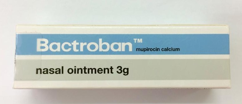 衞生署同意回收兩批次3克裝Bactroban鼻用軟膏。