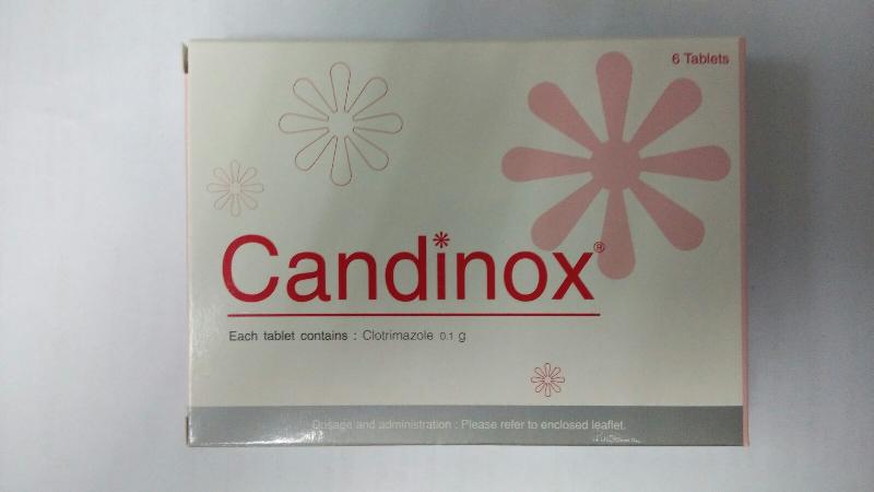 Candinox Vaginal Tablet 100mg, which is under recall.