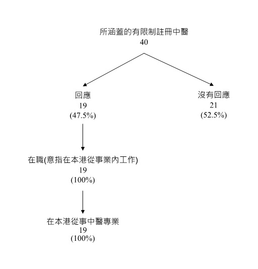 图丙:所涵盖有限制注册中医的经济活动身分