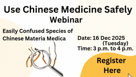 Use Chinese Medicine Safely Webinar