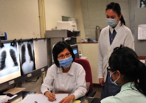 Out-patient service for clients with tuberculosis and other chest diseases