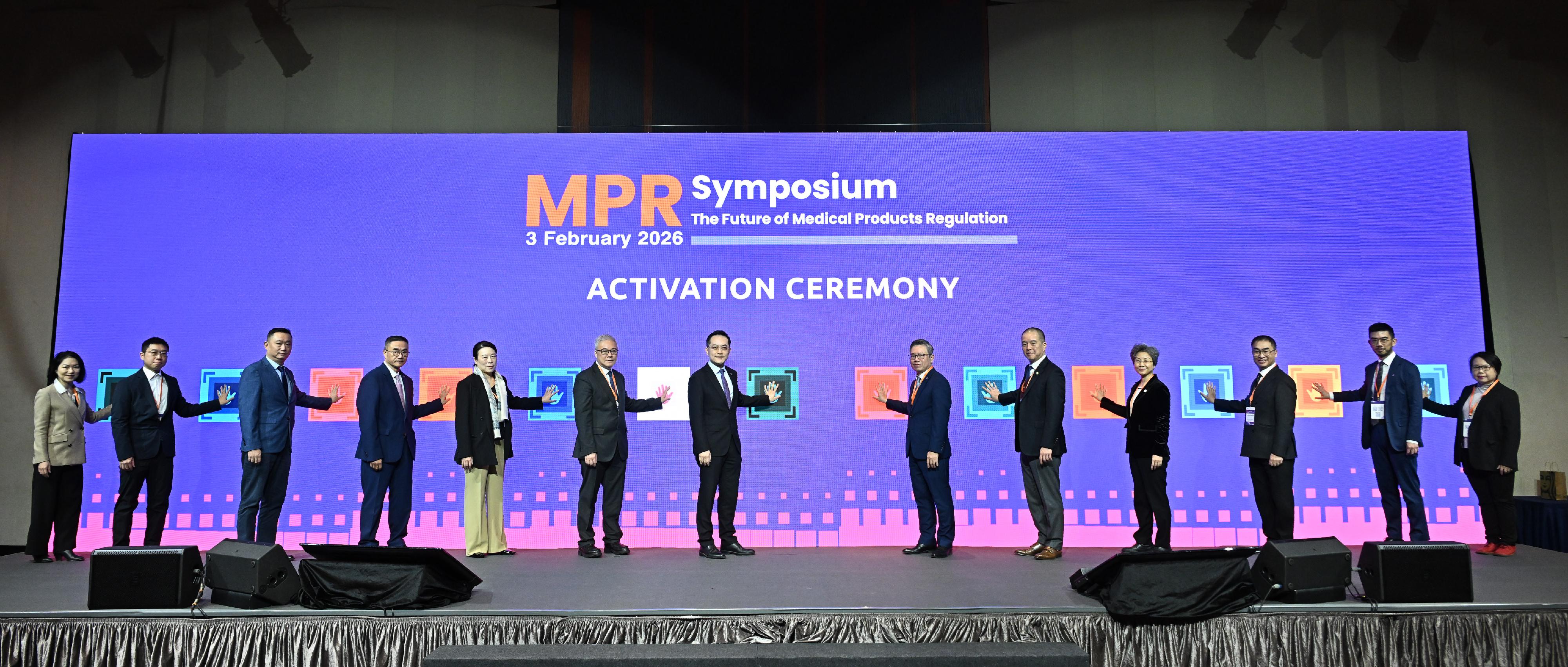 DH organises Medical Products Regulation Symposium to familiarise trade with timetable and roadmap for Hong Kong's move towards \