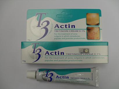 衞生署今日（一月二十八日）同意持牌批發商浩宇藥品（香港）有限公司（浩宇藥品）自願回收T3 Actin Cream 0.1%（註冊編號：HK-57658）的所有批次產品，因為新加坡當局發現該產品的有效成分「維A酸」低於標示劑量。