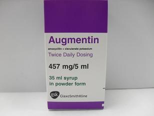 Augmentin powder for syrup 457mg/5ml.