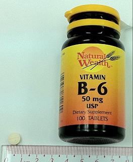 Vitamin B-6 Tab 50mg (wrong tablet)