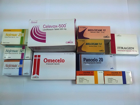 Eleven registered pharmaceutical products manufactured by Celogen Pharma Pvt Ltd and imported for sale in Hong Kong.