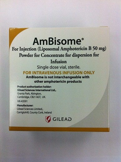 Batch recall of Ambisome for Injection 50mg