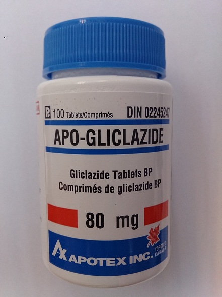 Apo-Gliclazide tablet 80mg is a prescription pharmaceutical product used for the treatment of diabetes.