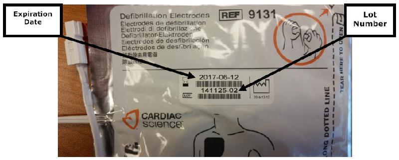 The Department of Health today (December 31) drew the public's attention to a safety alert issued by Cardiac Science Corporation concerning its defibrillation electrodes (model number PN9131-001) of lot number 141125-02 and with a June 12, 2017, expiry date used in Powerheart G3 9300A, 9300E, 9300P, 9390A and 9390E Automatic External Defibrillators, as they may exhibit higher than expected electrical impedance over time.