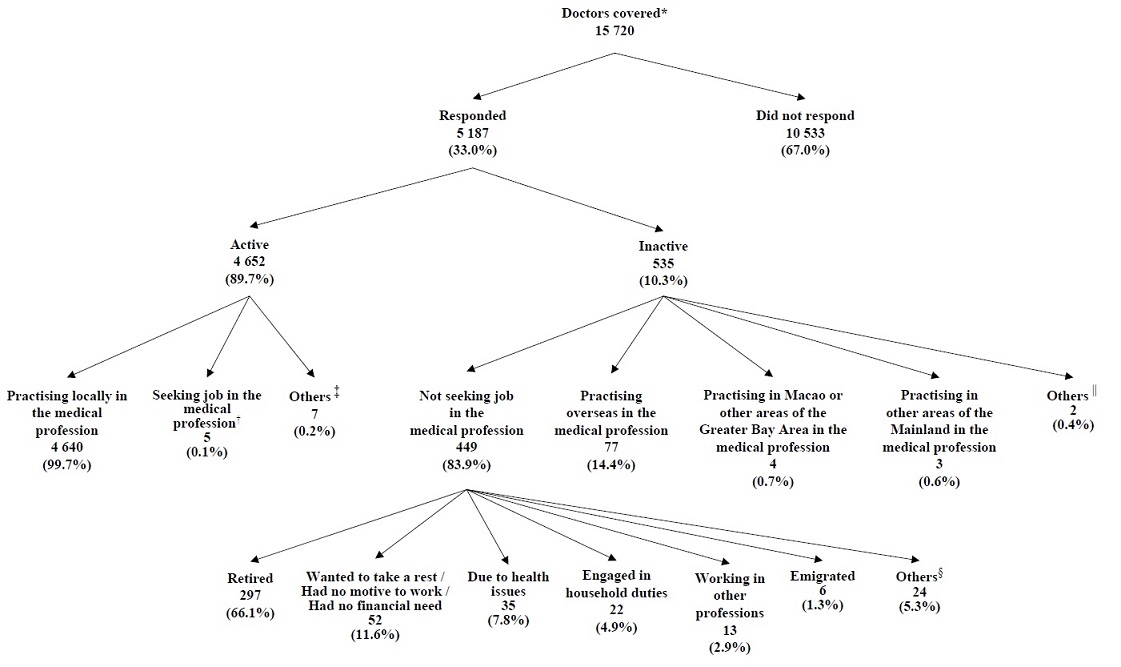 Chart A:	Activity Status of Doctors Covered